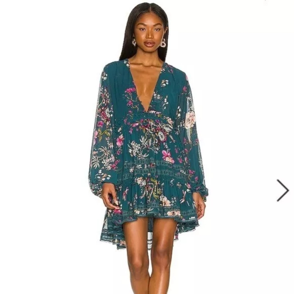 Free People Cherry Bloosom dress size L